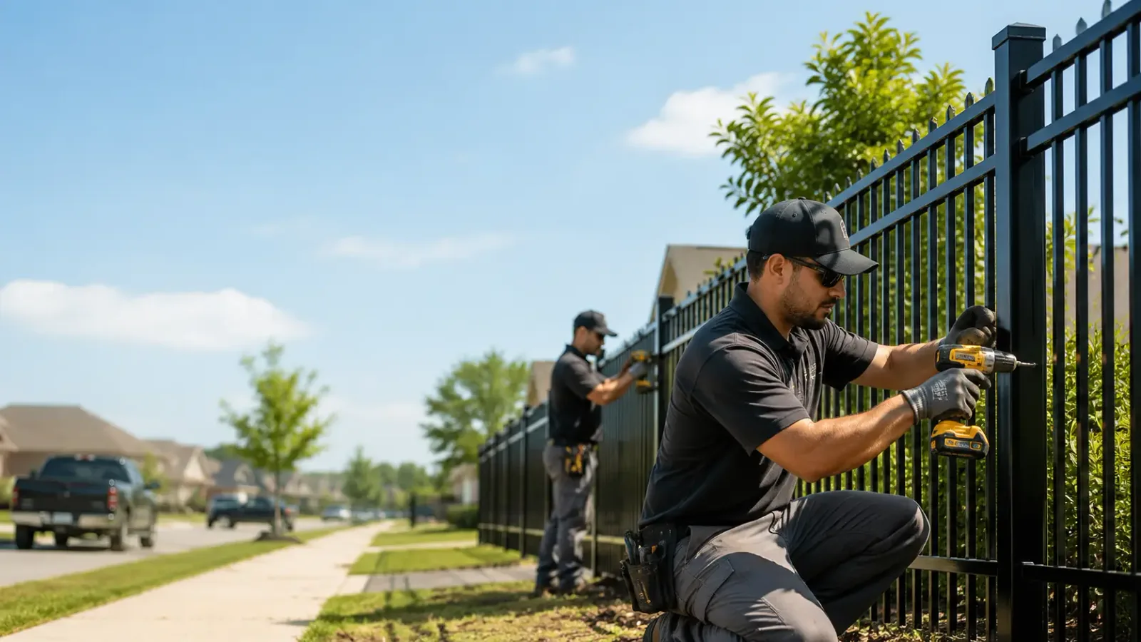 Metal Fence Installation in Fruitland, IA